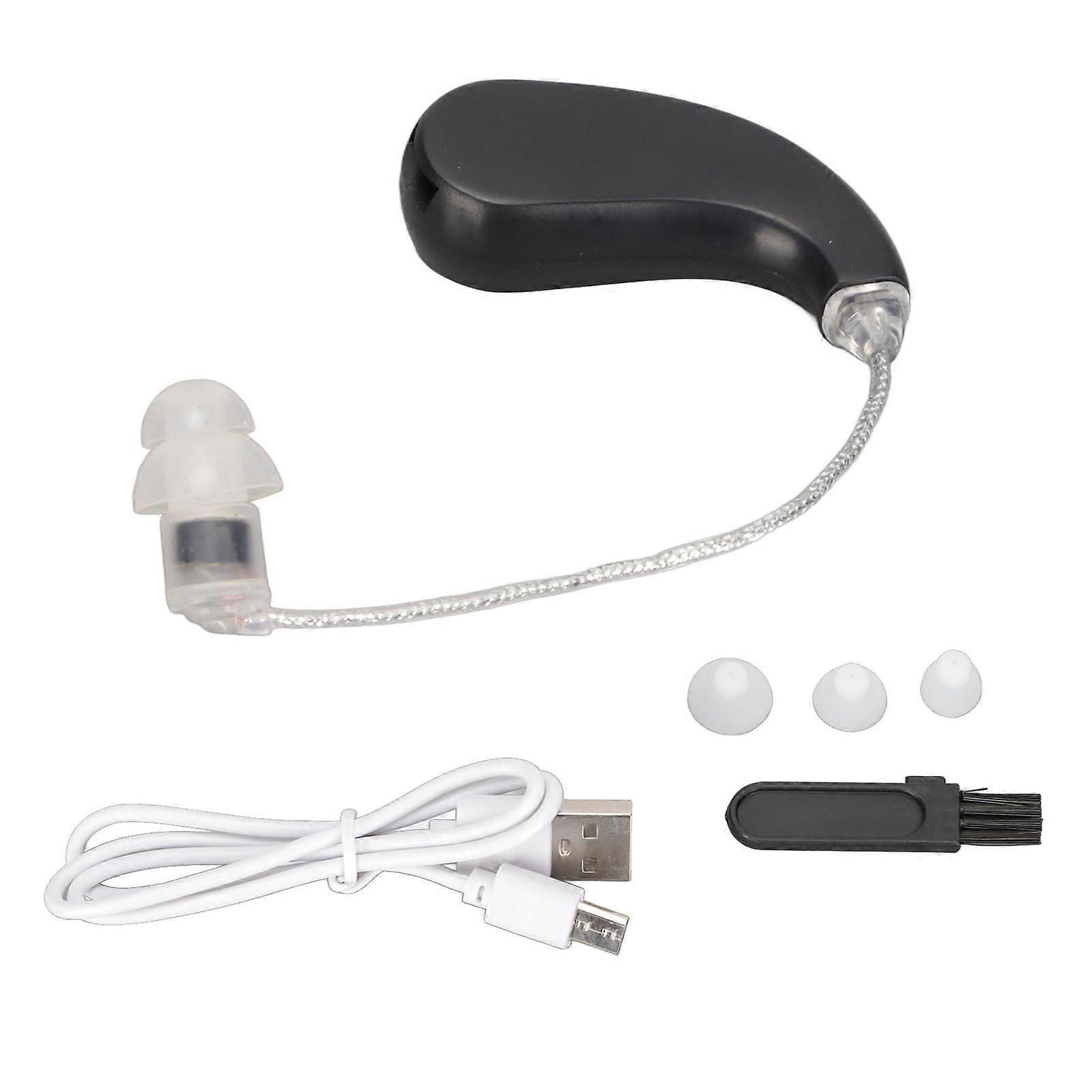Rechargeable Hearing Amplifier for Elderly with Adjustable Volume