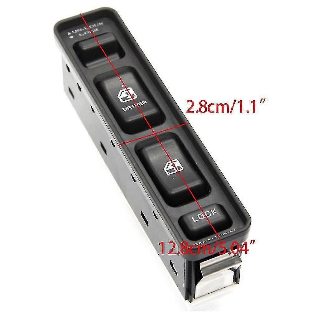 2pcs Left & Right Electric Power Window Control Switch For Suzuki Vitara 1989-91