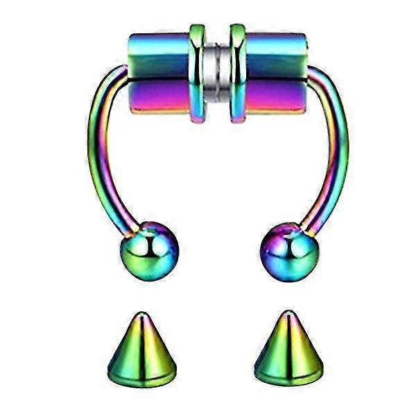 Magnetic Horseshoe Nose Ring Color