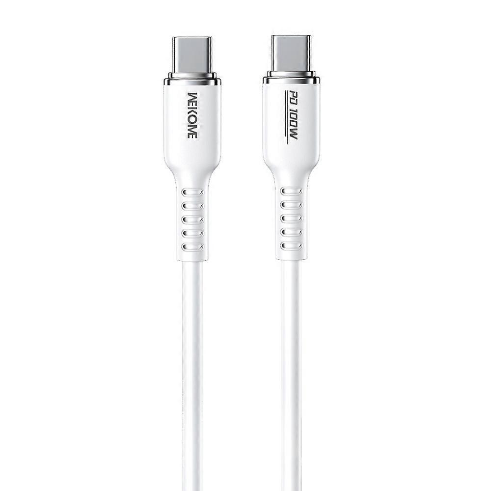 WK WDC-11 100W USB-C / Type-C til USB-C / Type-C silikone datakabel, længde: 1,2 m