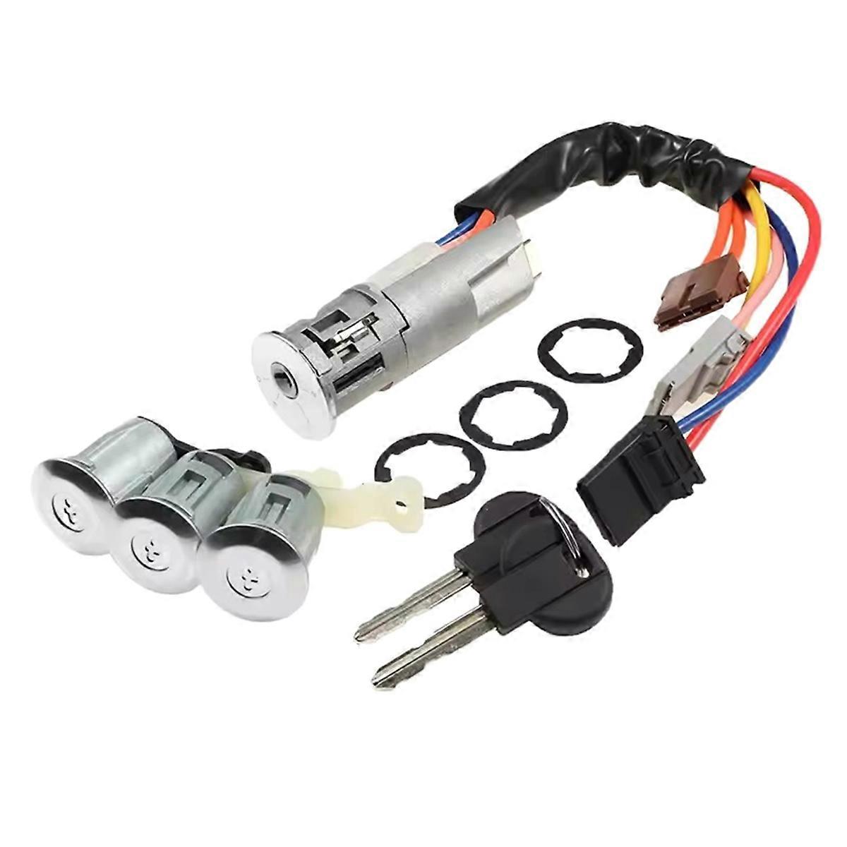 New Left Right Door Lock Cylinder Ignition Switch for Berlingo Xsara Partner 9170G3 252522