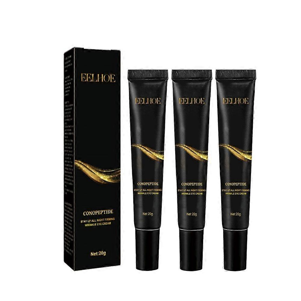 1-3 יחידות 20 גרם Eelhoe קרם עיניים מוצק מיידי הרמת עיניים הסרת קמטים הסרת קמטים מסיר עיגול כהה עיניים טיפוח יופי