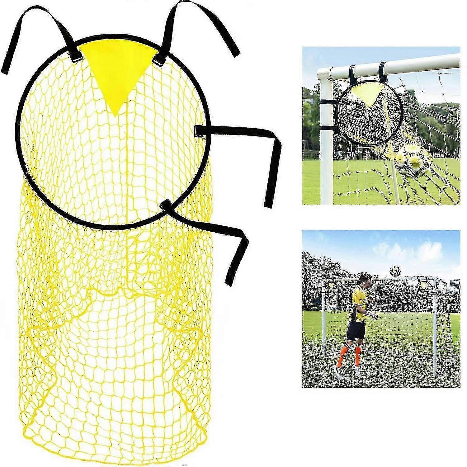 1pcsSoccer Target Goal Training - Soccer Top Bins Training Equipment Shooting Soccer Goal Target Nets Fo