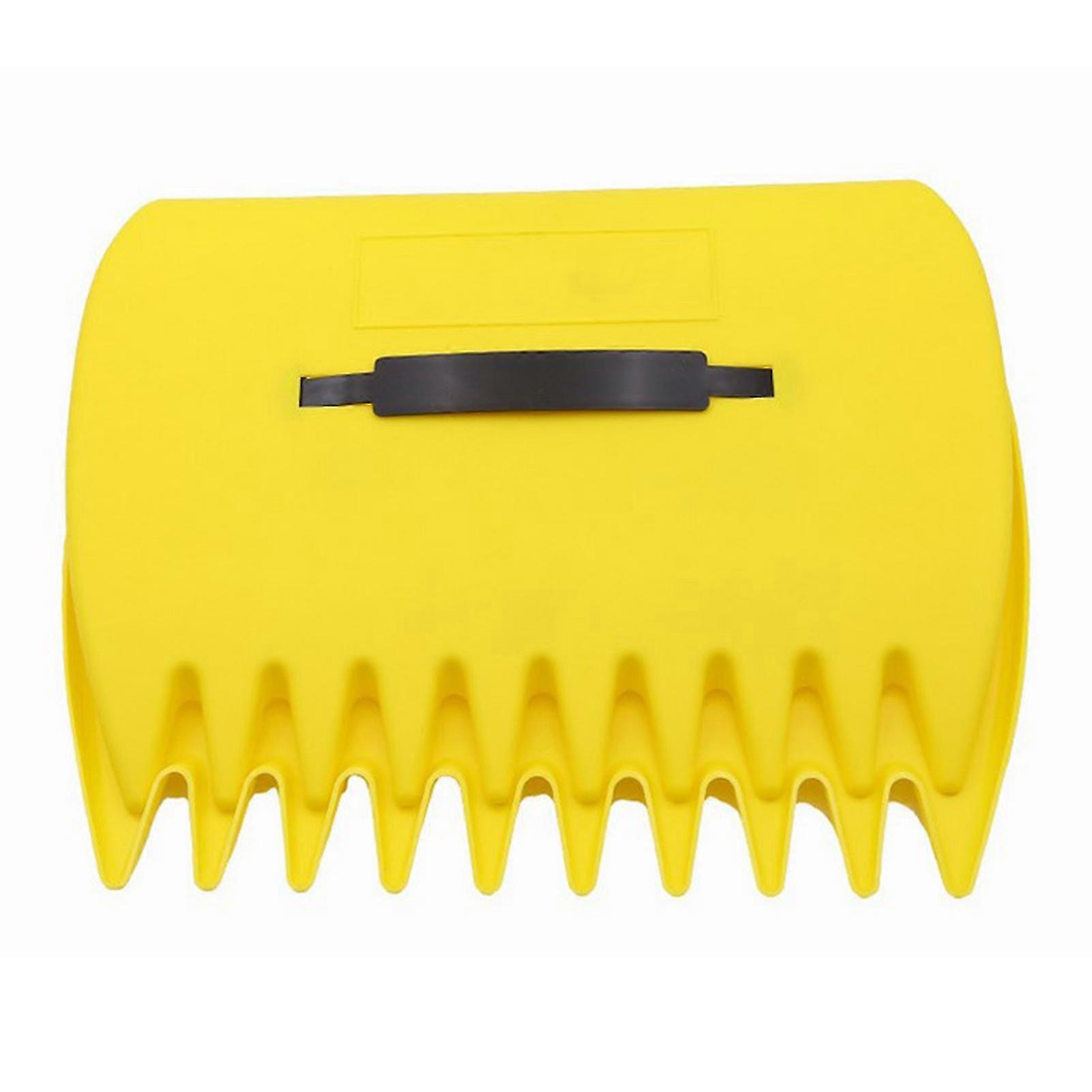 Ergonomic Claw Leaf Rake - Garden Waste Collector Tool with Lightweight Handle