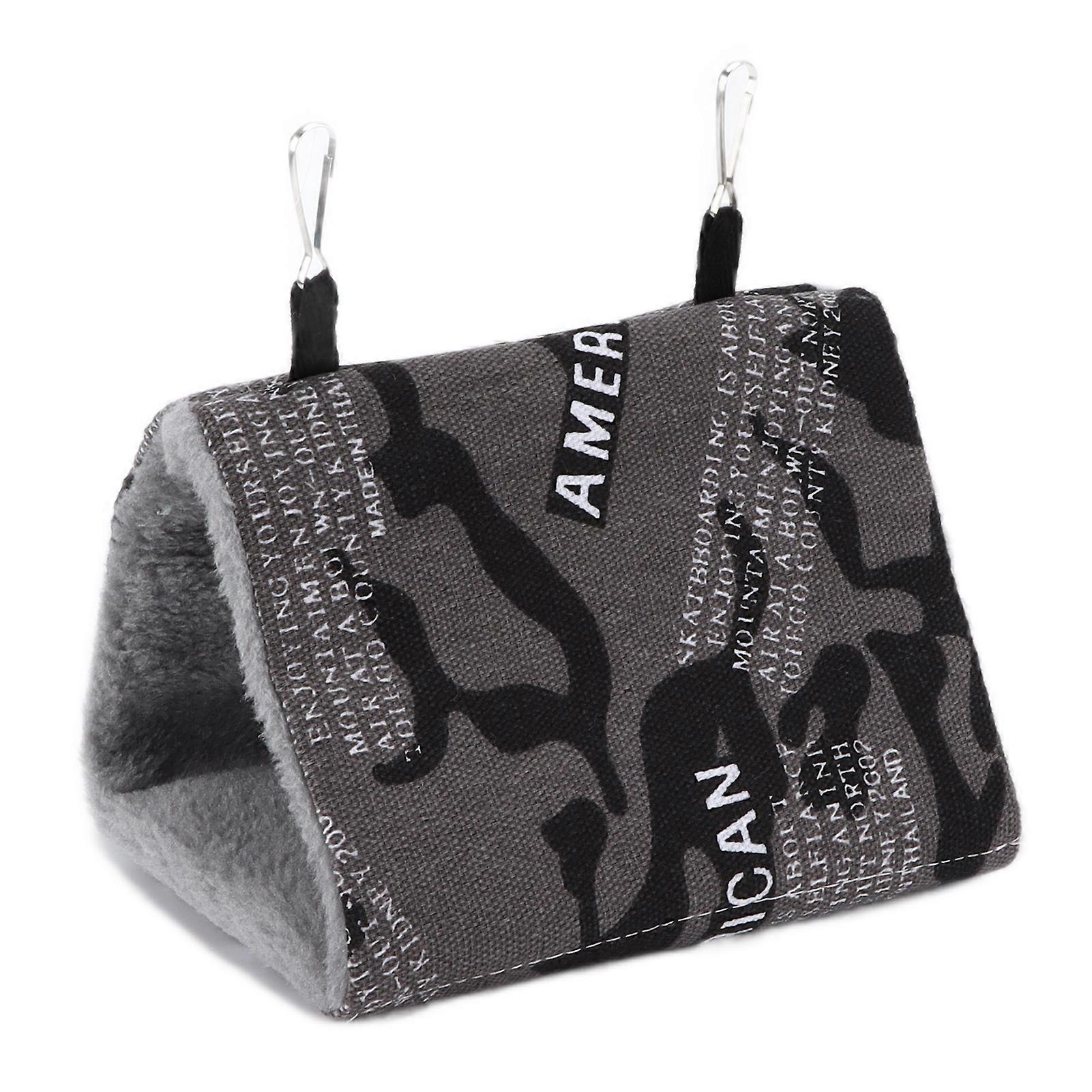 Soft Canvas Triangle Bird Nest Hammock Bed for Parrot Pigeon Myna