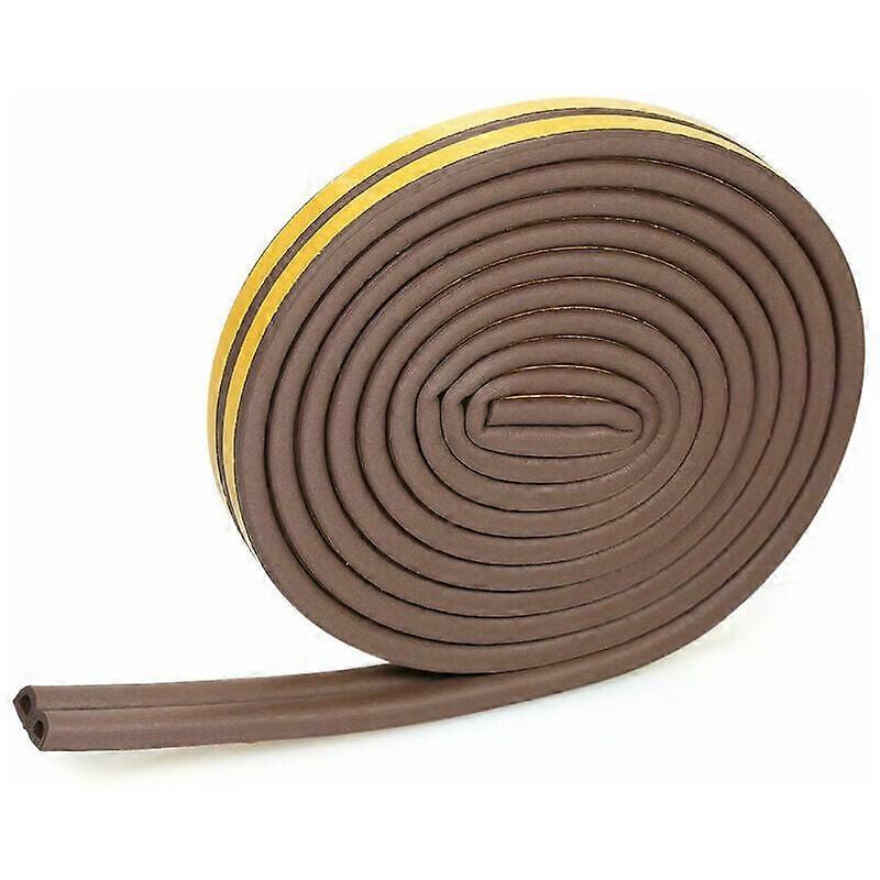 Easy Installation, Self-Adhesive Non-Toxic Foam Provides D-Type Seal Strip For Insulation Tape, Gap Blocker Weather Stripping For Wide Surface