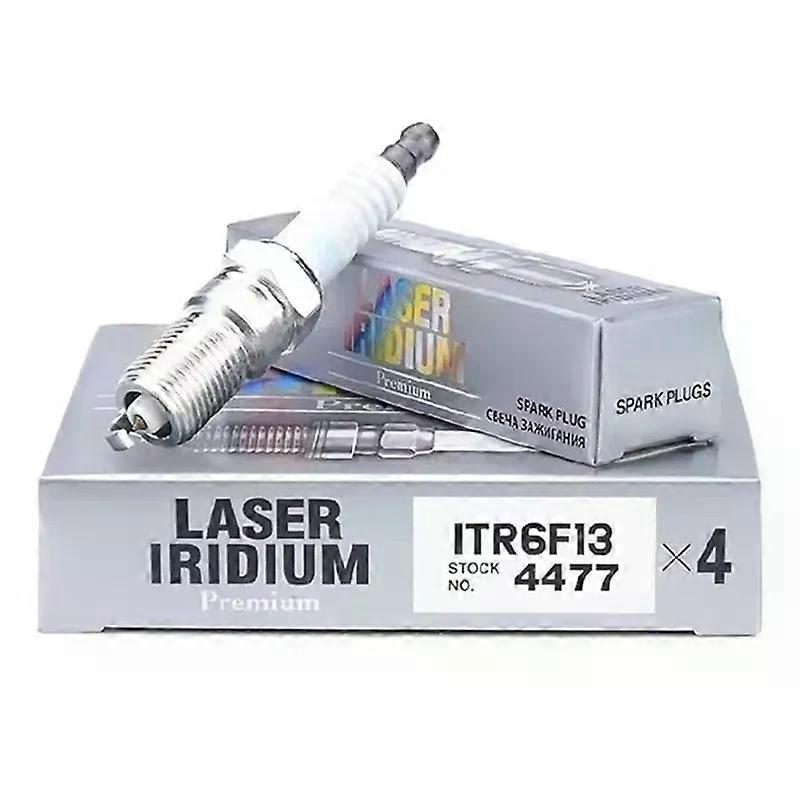 4477 ITR6F13 Iridium Spark Plug compatible for compatible Focus Mondeo Transit Fiesta 1.8L 2.0L N4JB SYDA CHBA Mazda 3 6 Volvo S80 V70