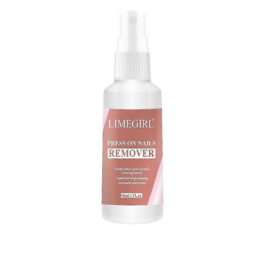 Press on Nail Remover, Glue Remove Off for False Nails, Nail Glue Remover, Easy Remove Quick Solid Glue Remover, Not for Uv Gel or Gel Nail Polish