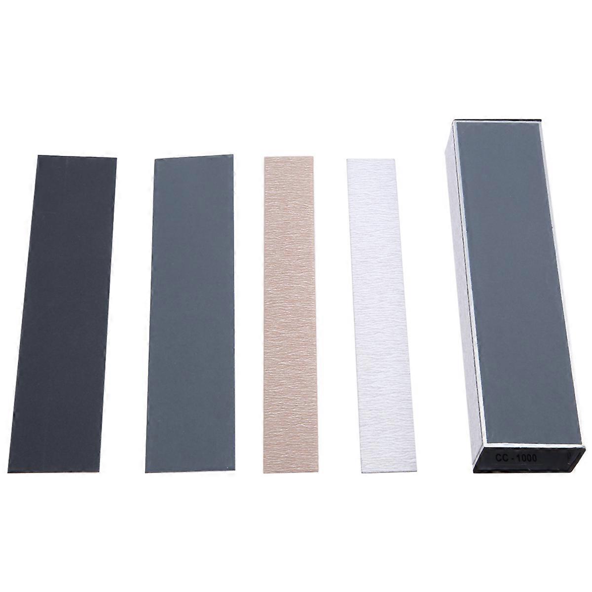 Leveler Fret Beam Luthier Guitar Tool Kit with 4 Grit Papers 150mm