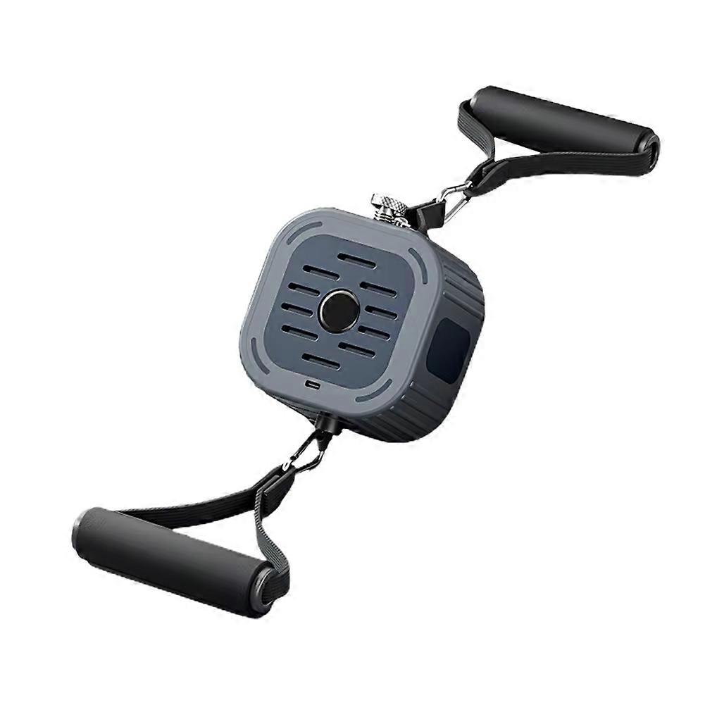 Fascia di Resistenza Fitness Pompa per Braccia Gambe Petto Fitness Blu Grigio