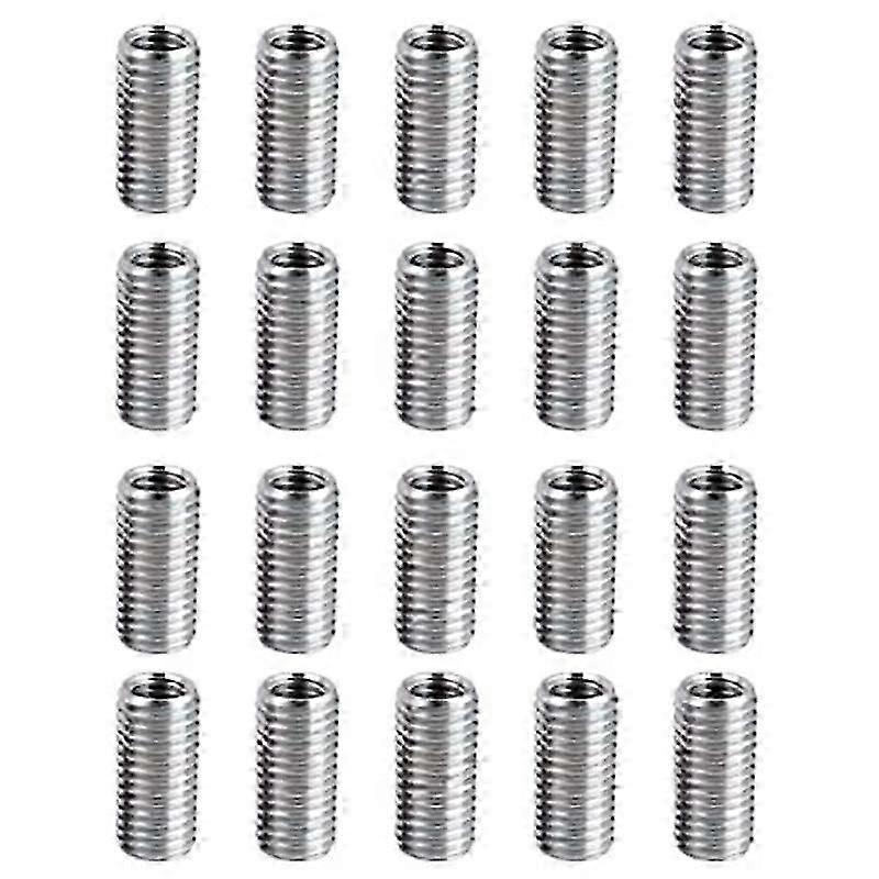 20 buc piulițe reducătoare filet, M8 tată la M6 mamă șurub piulițe de conversie, filet