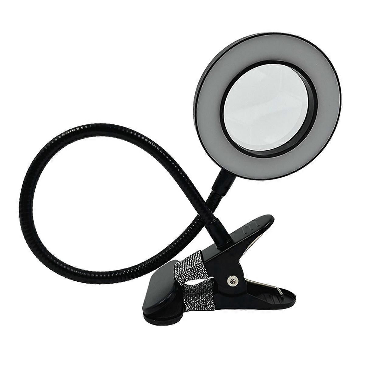Clip-Type Led Magnifying Glass Nail Beauty Light USB Cold Light Led
