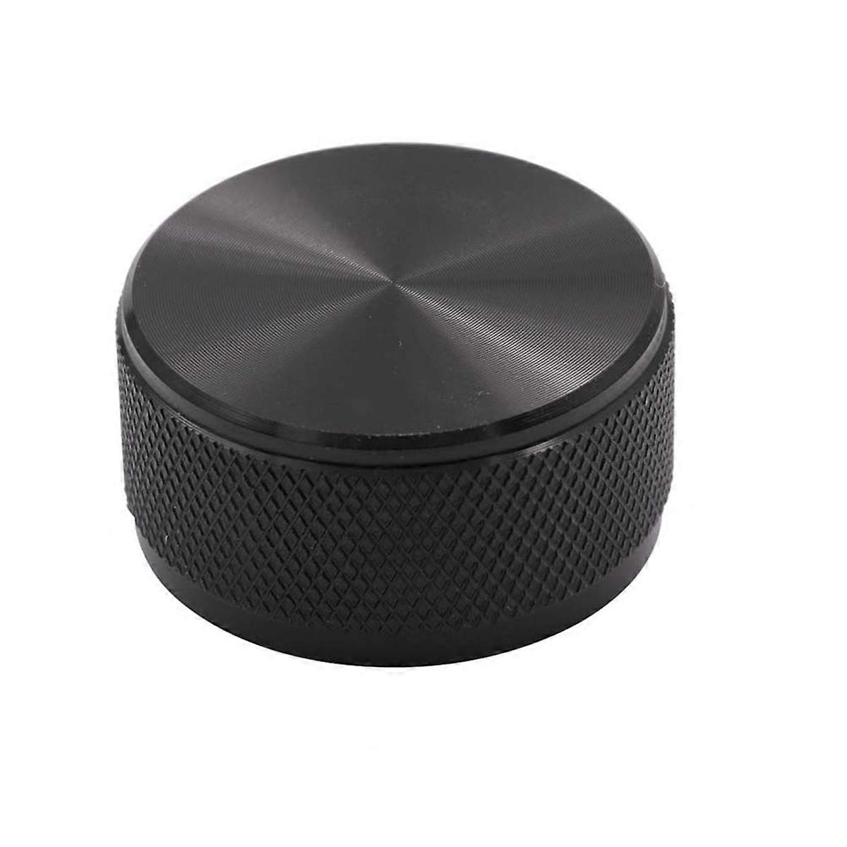 34x17mm CNC Aluminum Knob for Audio Amplifier, Speaker,, CD,Black