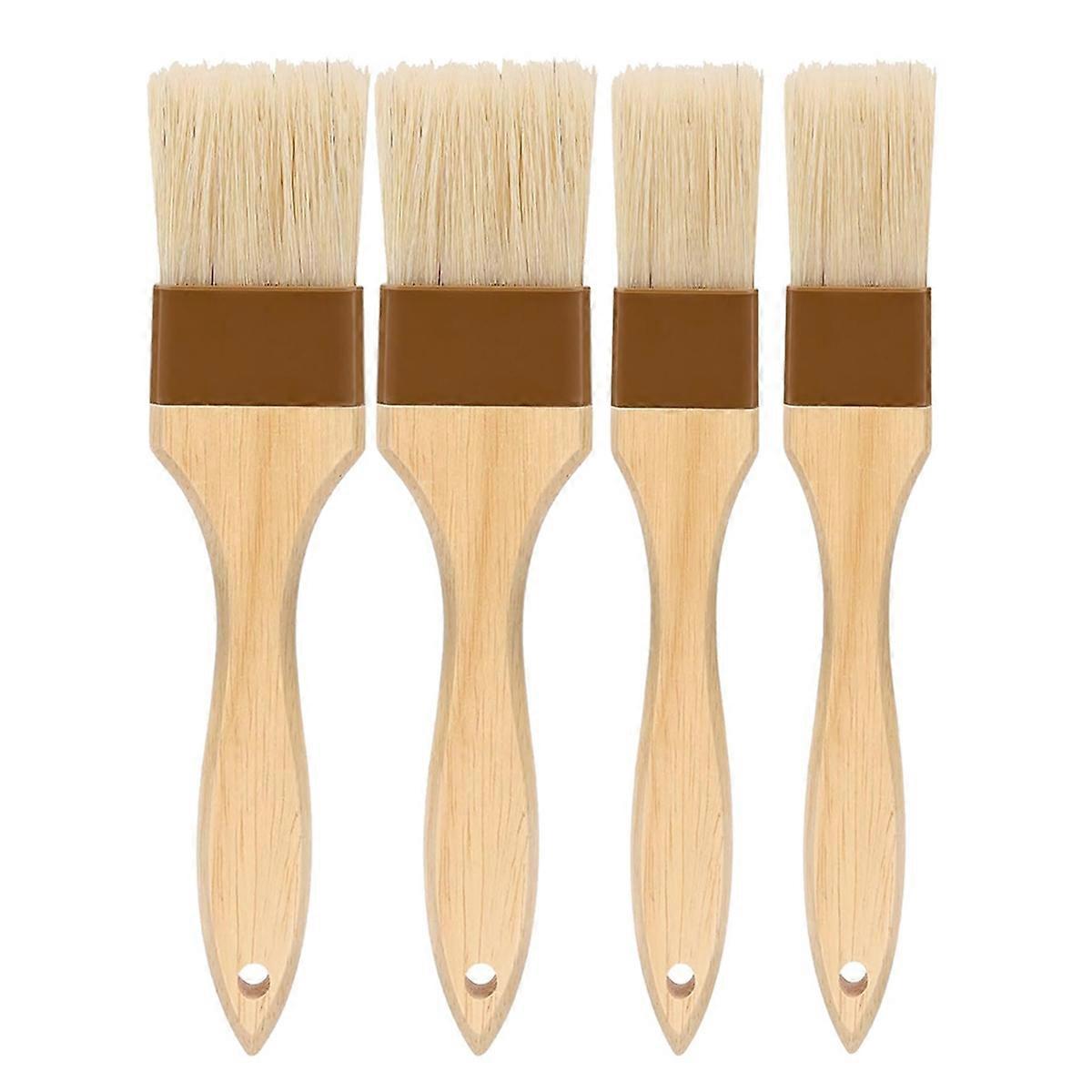 Pastry Basting Brush for Cooking,Bristle BBQ Brush for Oil & Sauce