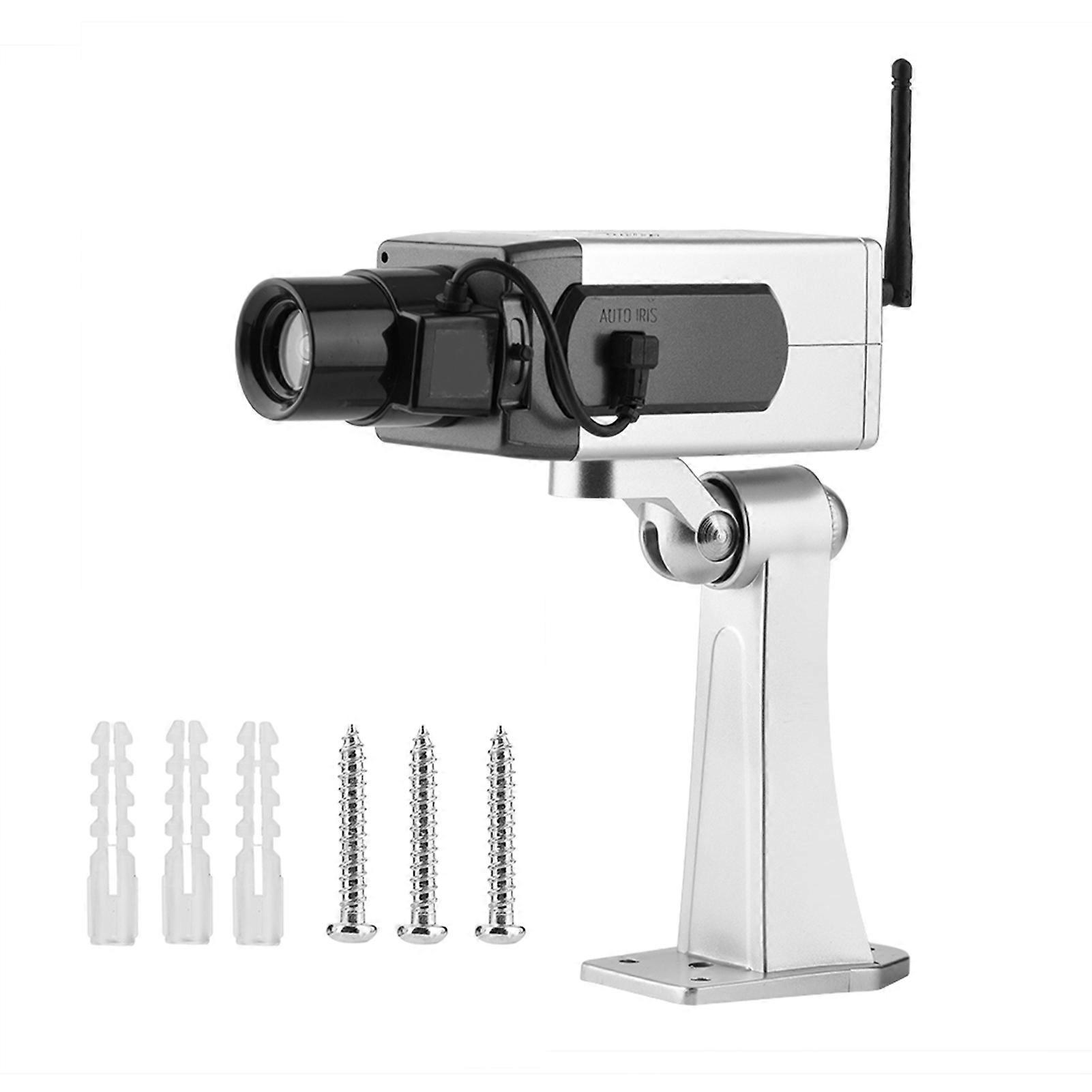 Bullet Dummy Fake Security Camera, Automatic Motion, for Indoor and Outdoor