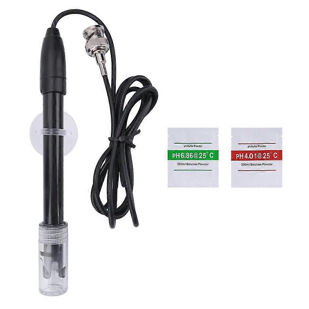 Ph Replacement Probe Aquarium Hydroponic Laboratory Electrode Ph Meter Potential Test Bnc Q9 Connec