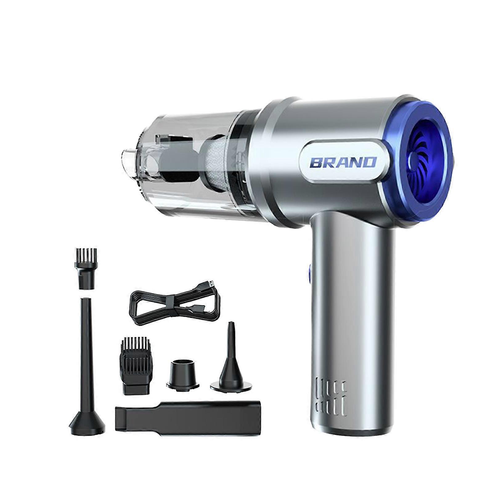 Car Mounted Small Vacuum Cleaner Large Suction Inflatable Wireless Suction