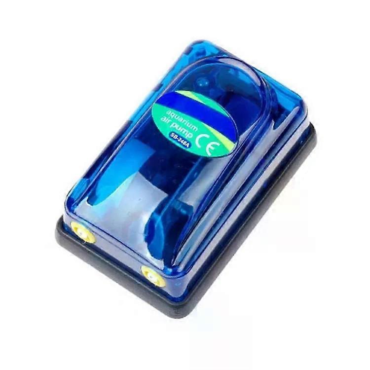 Aquarium Air Pump-5W Adjustable Flow,Double Outlets | SOBO SB-348A