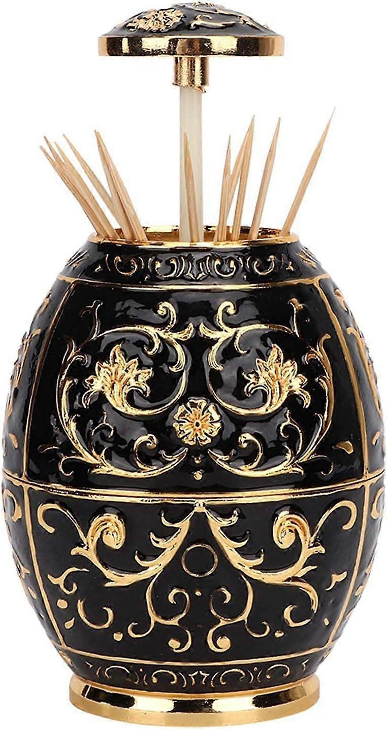 Retro Toothpick Dispenser - Automatic Pop-Up Holder