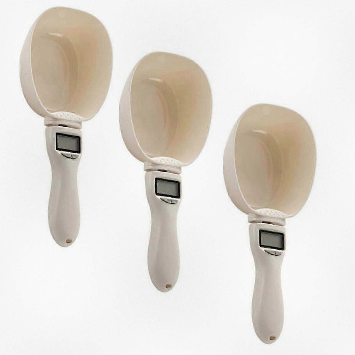 Digital Food Scale with Nutritional Calculator, 800g/1g Precision Measuring Spoon Set with LCD Display (3-Piece)