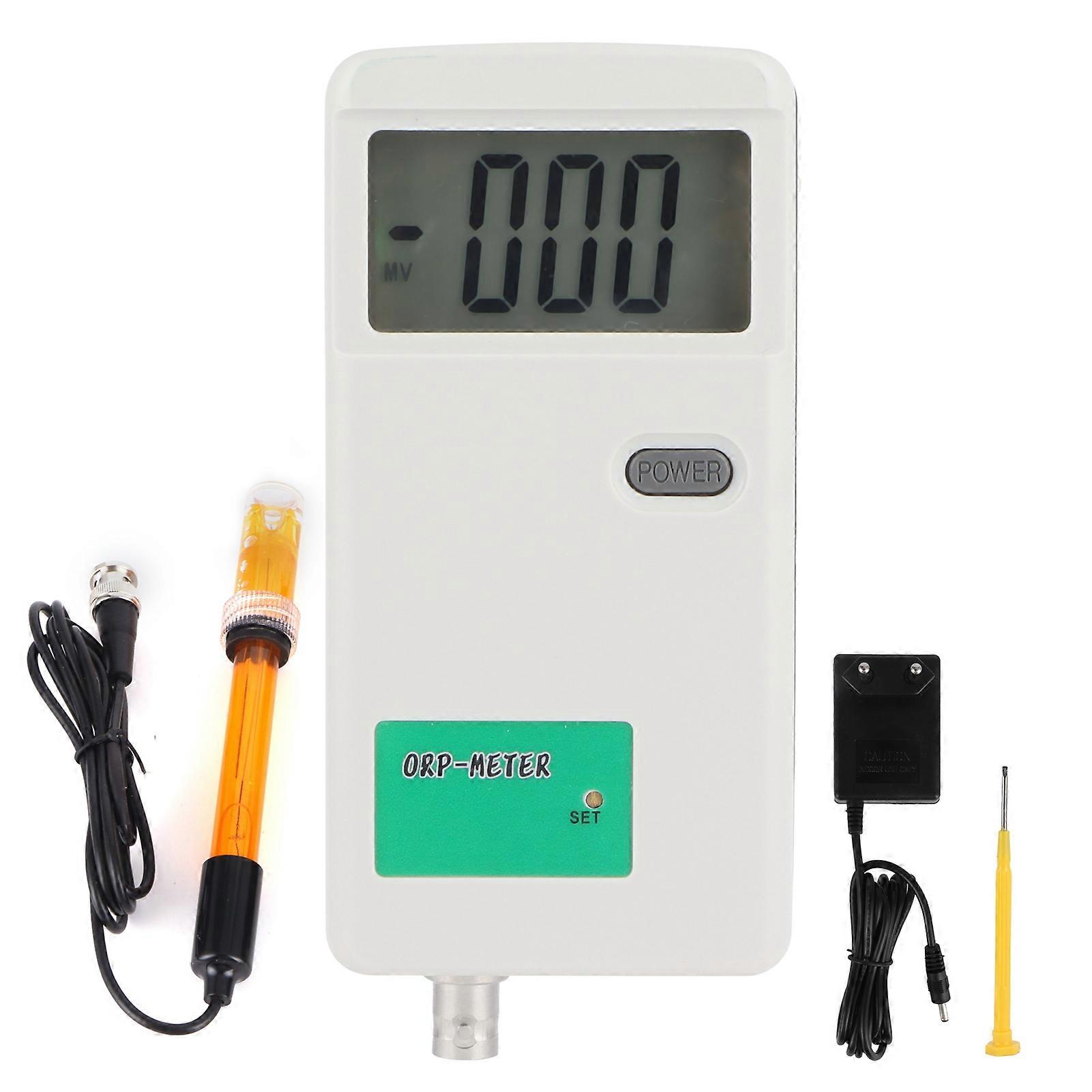 ORP Meter Portable Redox Potential Test Pen for Swimming Pool Drinking Water EU Plug 230-240V
