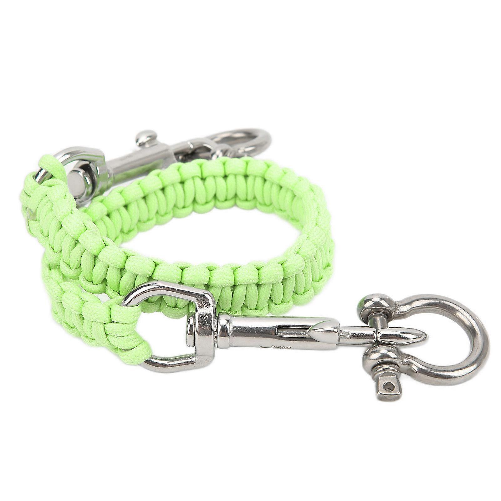 Diving Camera Handle Rope Noctilucence Strong Rustproof Anticorrosion Diving Camera Missed RopeGreen