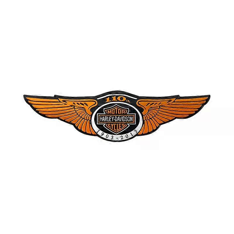ملصقات سيارة دراجة نارية بشعار معدني لهارلي ديفيدسون عرض الطيران شارة ملصق السيارة الجناح