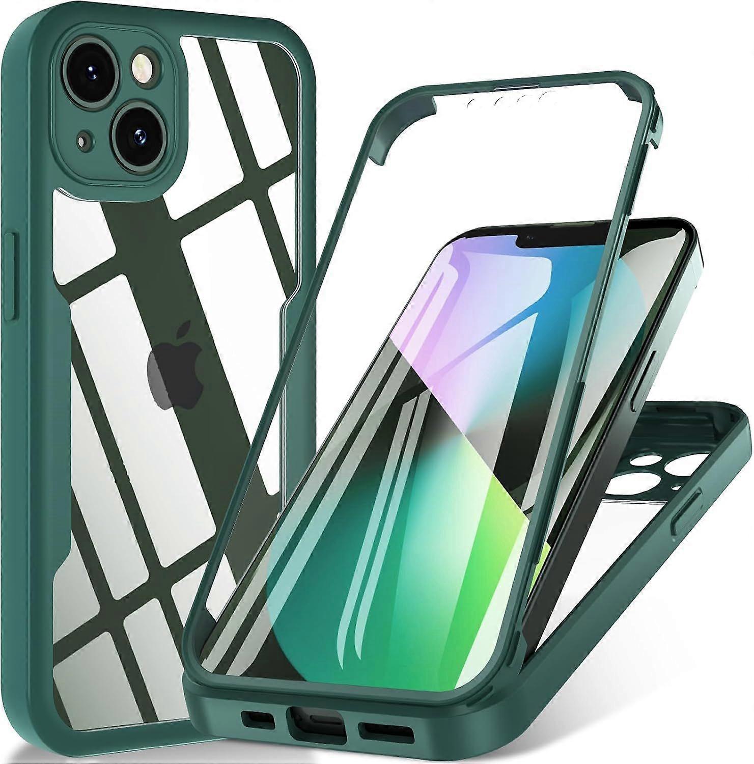 Compatible with iPhone 13 Case 6.1 Inch, Green