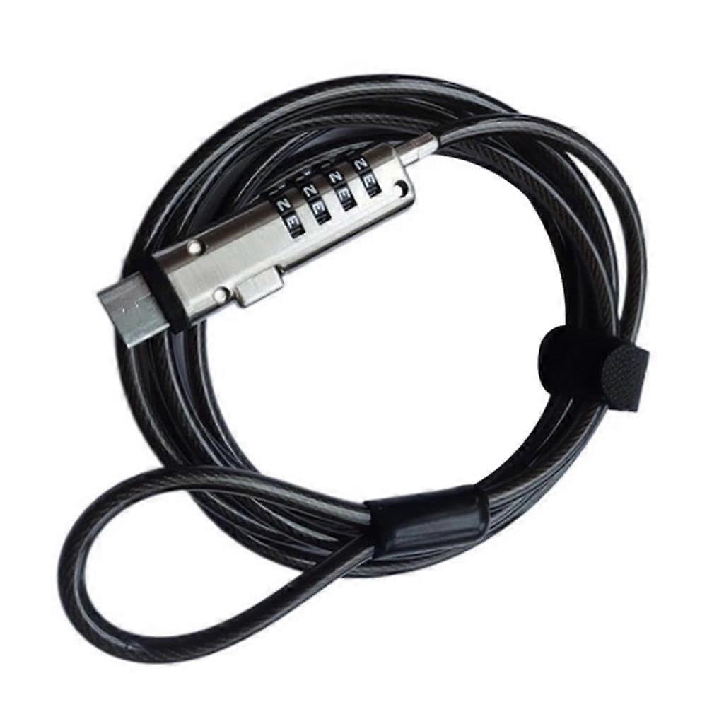 for Security USB Password Anti-Theft Lock Used for Anti Theft Function on Laptop Tablet Projector TV, 6924023030735