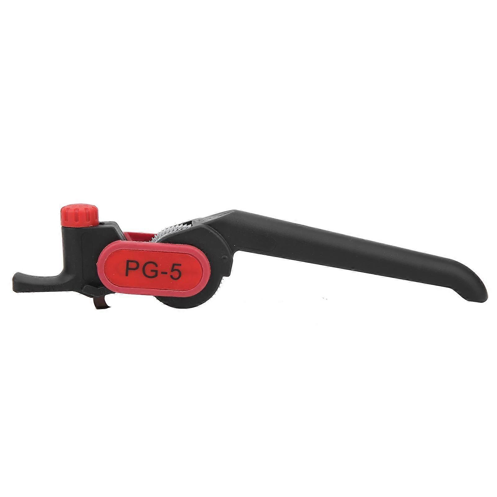 Wire Stripper, PG-5 Round Cable Stripper Cutter Ratcheting Wire Slitter