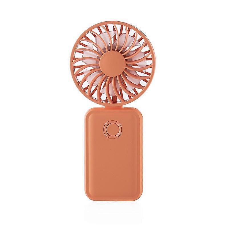 F458 With Neck Rope Summer 3 Speeds Adjustable Foldable Mini Handheld Fan