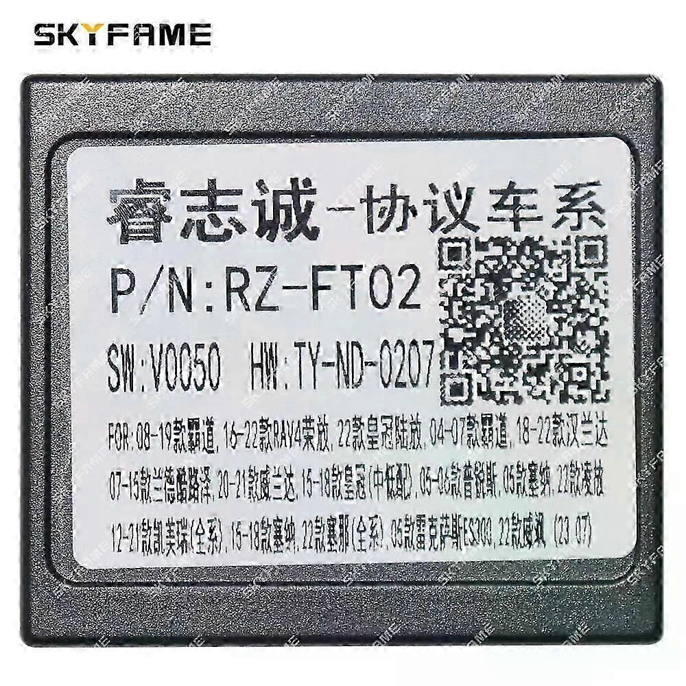 להעלות רכב Canbus תיבת מתאם עבור טויוטה Rav4 פראדו סיינה היילנדר קאמרי לנד קרוזר Chr קורולה היילקס אוריס יאריס /rz-ft02