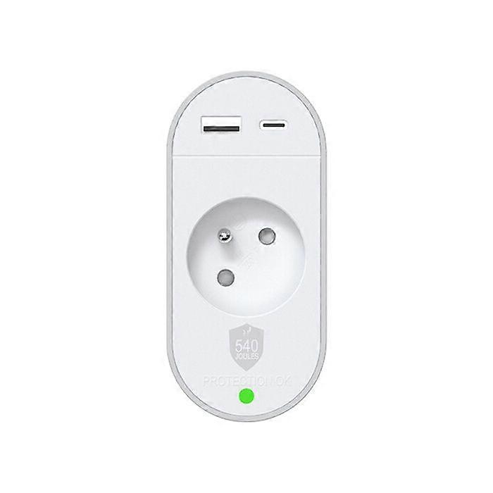 Parasurtenseur 1 prise + USB A+C 540J EU