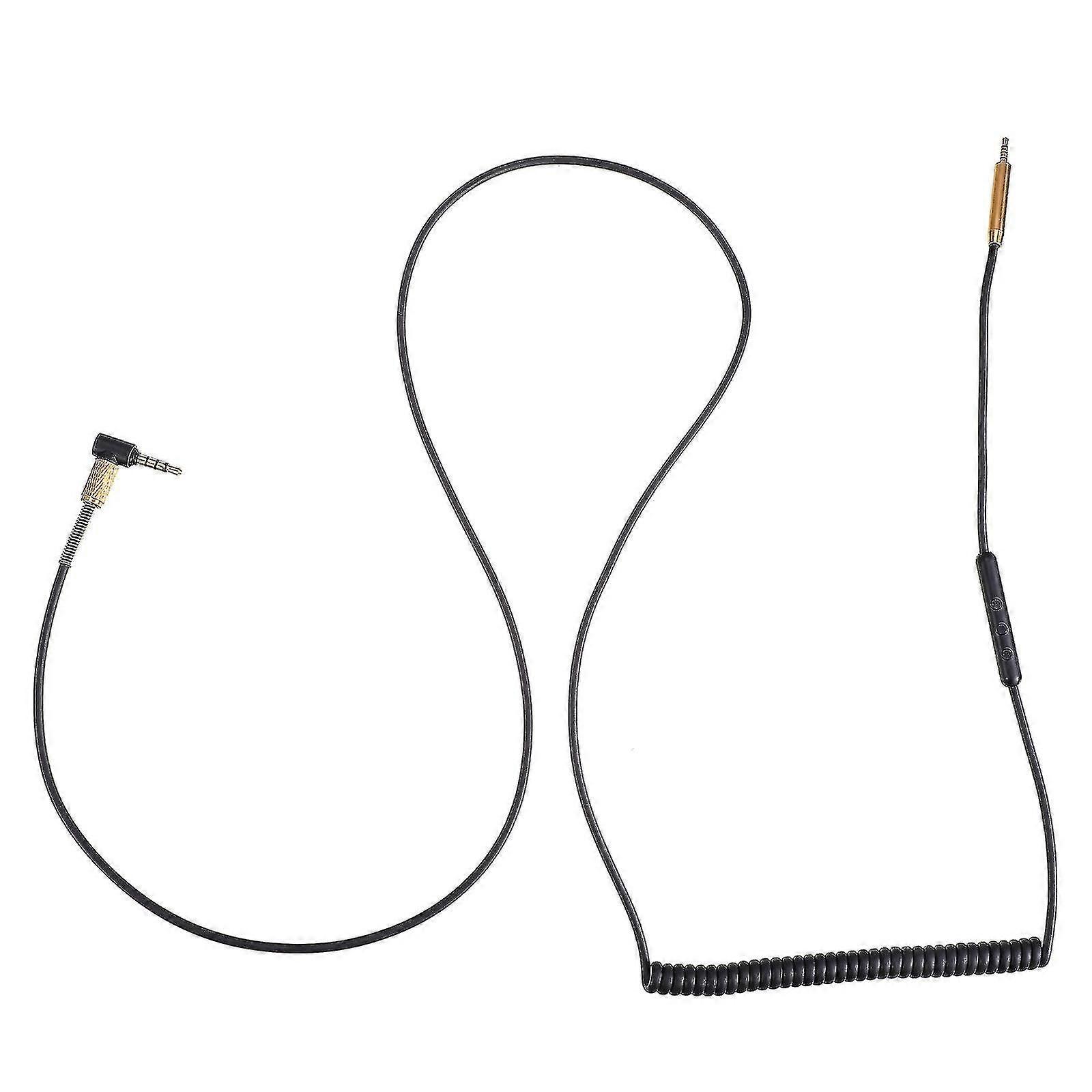 Qc25 Qc35 J55 J88用ヘッドフォンオーディオケーブル有線制御スプリングワイヤー対応