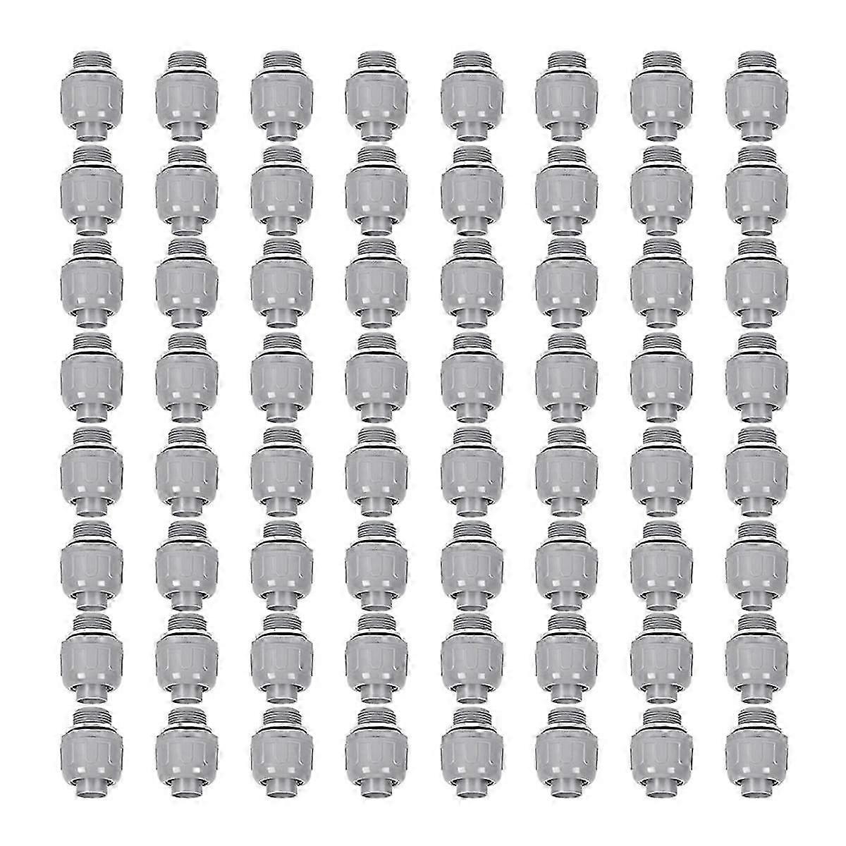 30 Pcs 1/2 Inch Liquid Tight Connector PVC Electrical Conduit Fittings Connector Flexible Conduit Connector for Home