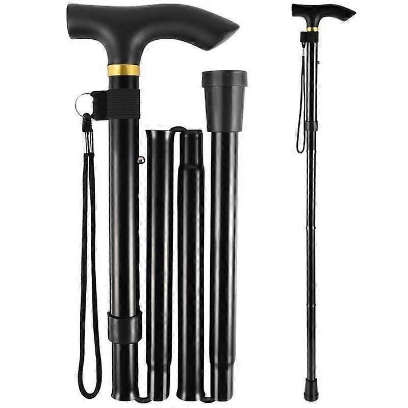 Walking Stick - Unspecified - Foldable - Adjustable 86-97 cm - Aluminum Alloy - Non-slip