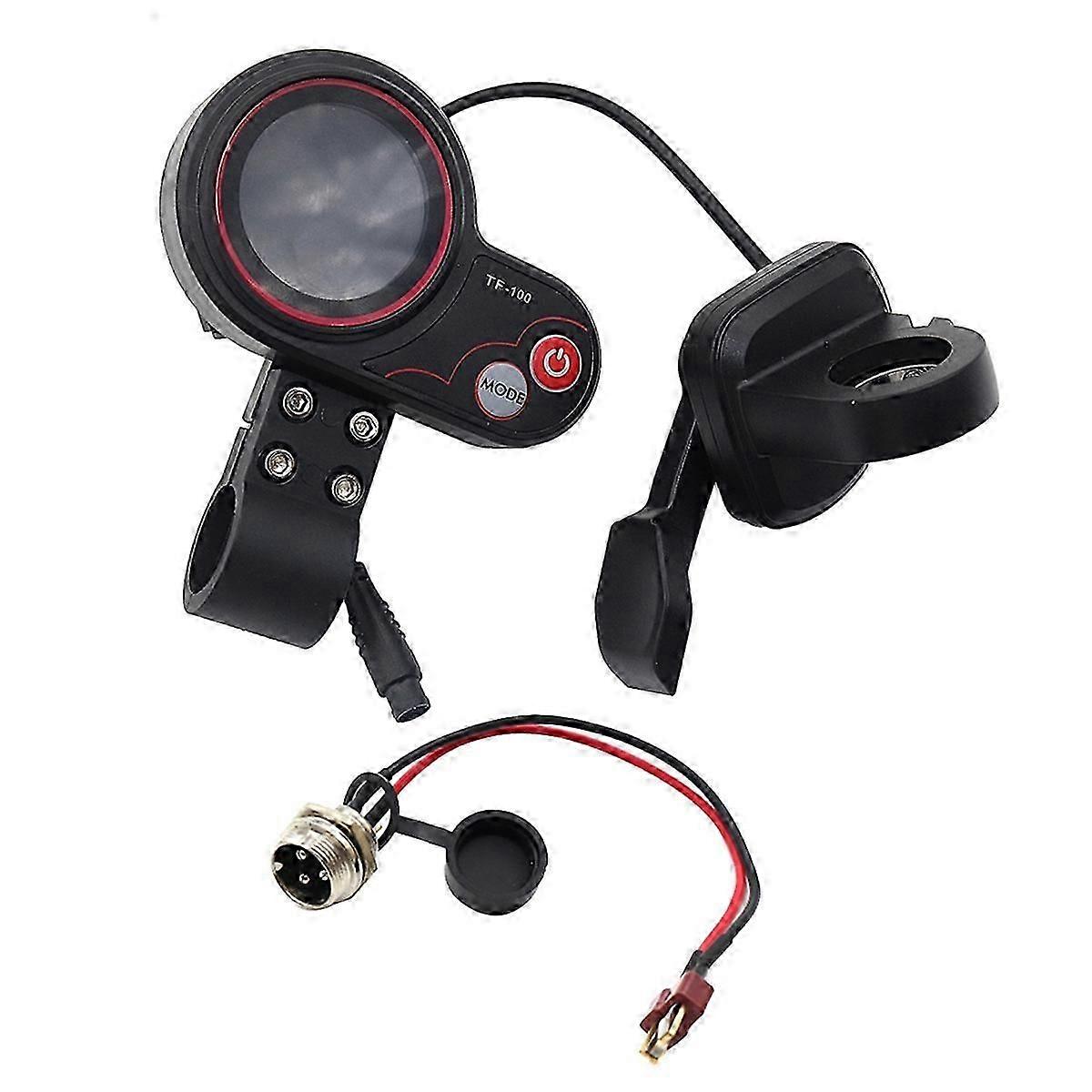 Kugoo M4 / M4 Proと互換性のあるサムスロットルLCDディスプレイ+ T型ケーブル