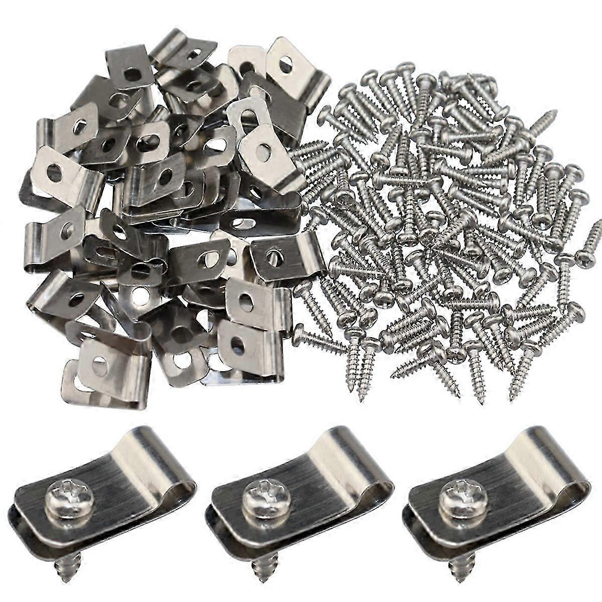 Draadafrasteringsclips, 100 stuks Draadklemmen