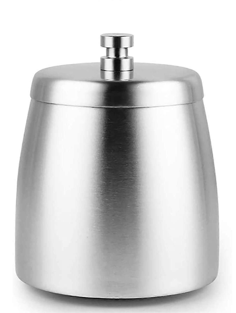 Outdoor Ashtray for Cigarettes Stainless Steel Windproof Small Tabletop