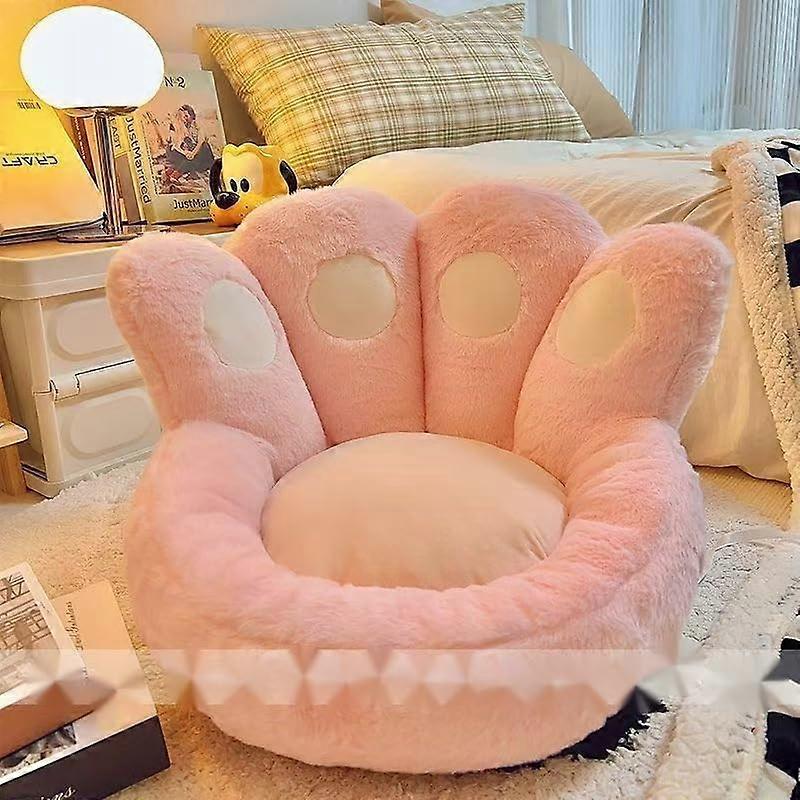 Cat paw Cushion, Lazy Sofa, Tatami Bed, Home Bedroom, use Bay Window, Bedside Carpet (Pink)