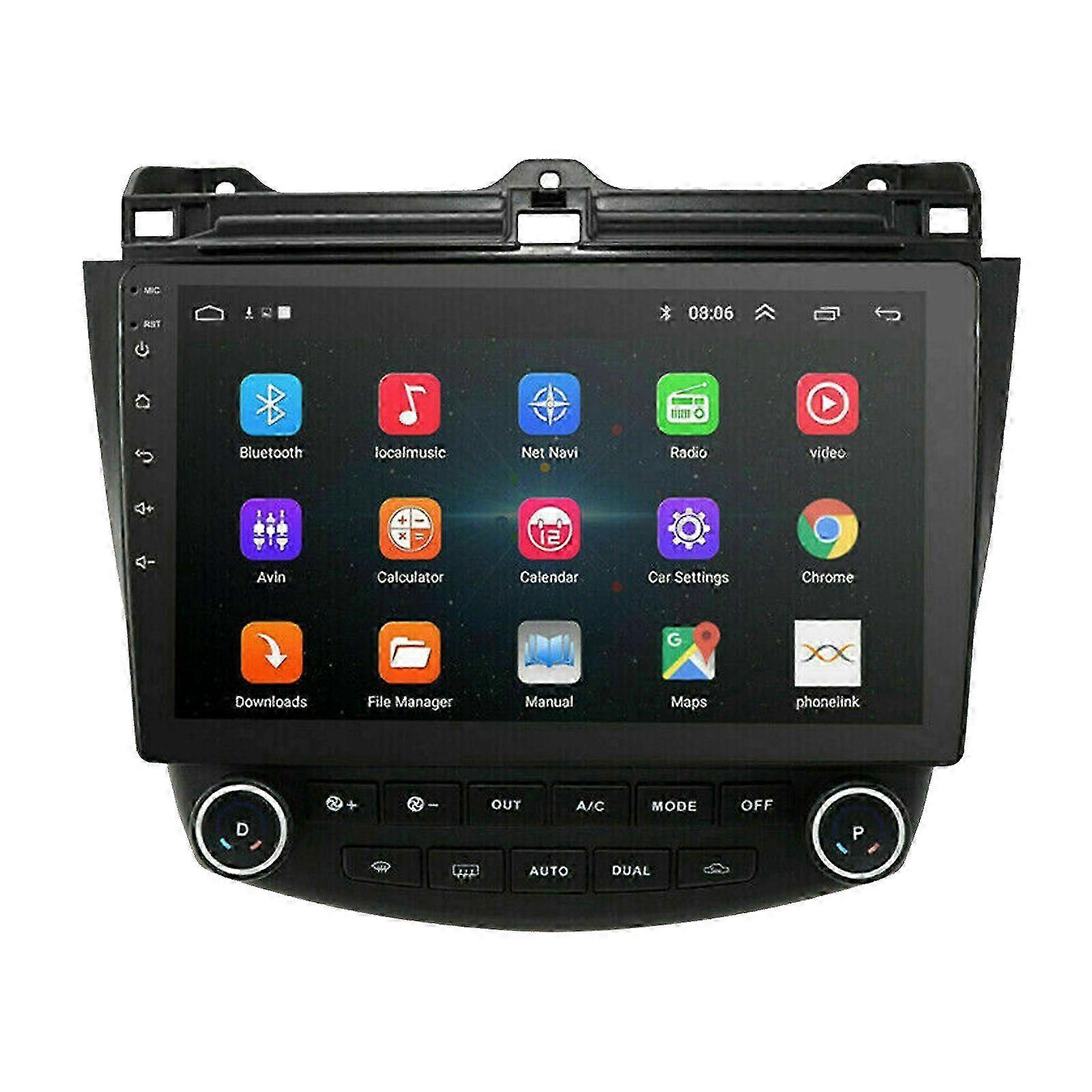 2+32G Android12 GPS Car Stereo Radio WIFI Carplay For Honda Accord 2003-2007