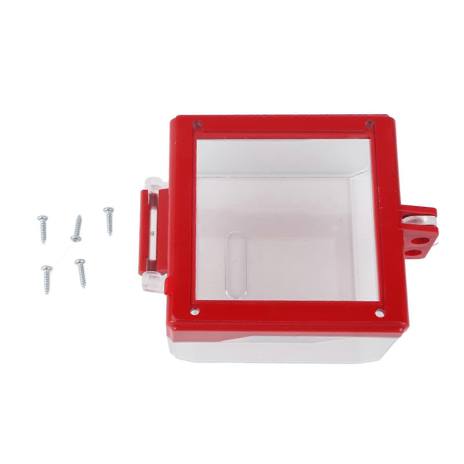 Durable Emergency Stop Switch Cover - Prevents Misoperation, Easy Install, Industry Compliant