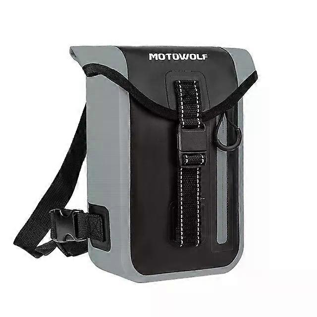New Motorcycle Leg Bag Waterproof Waist Bag Reflective Magnetic Buckle Big Capacity Elastic Straps Wearable Borsa Bolsa Mochila