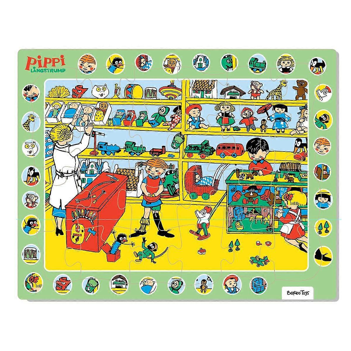 Pippi Framed Puzzle Thingfinder