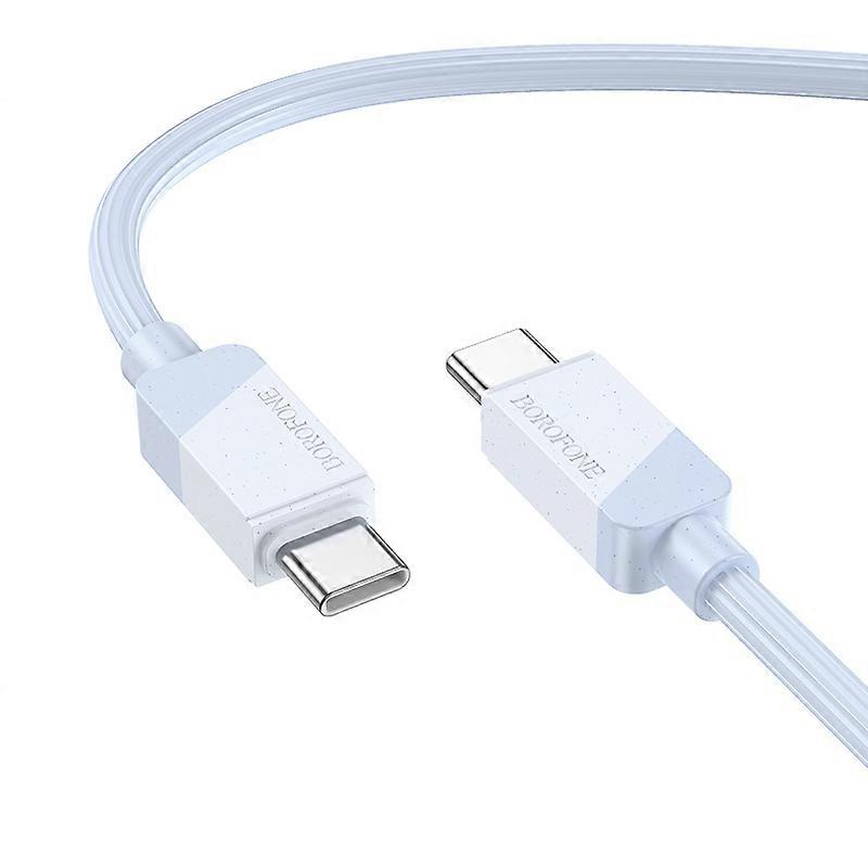 Borofone BX107 60W USB-C / Type-C to USB-C / Type-C Fast Charge Data Cable, Length:1m Type-C to Type-C