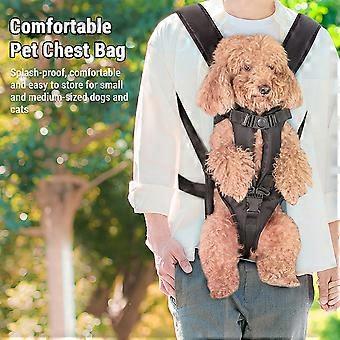 TAILUP Water-Resistant Adjustable Comfortable Convenient Suitable for Medium and Small Dogs Travel Bag Bags Pet Backpack Carrier Dog Front C