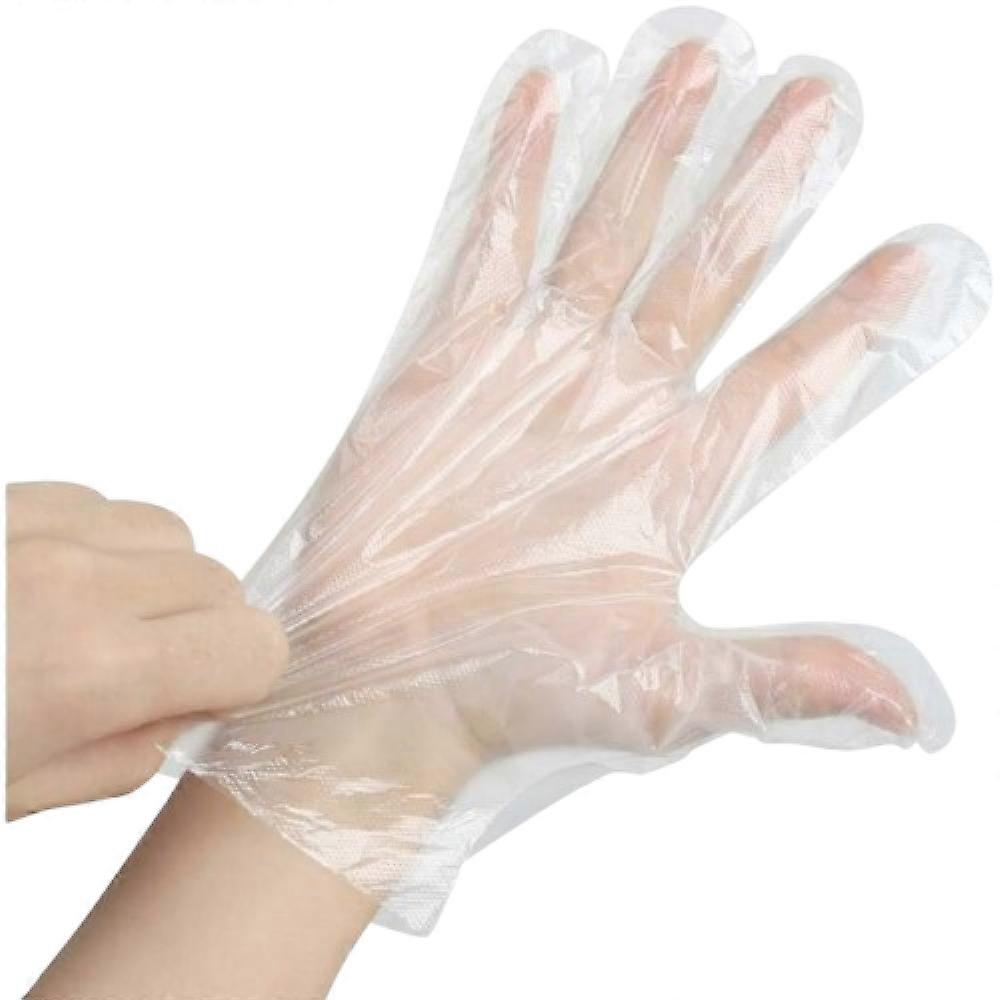 Ambidextrous Design Gloves, Durable Plastic For Quick Disposal, Wide Application In Food Handling, Cleaning And General Tasks, One Size Fits All