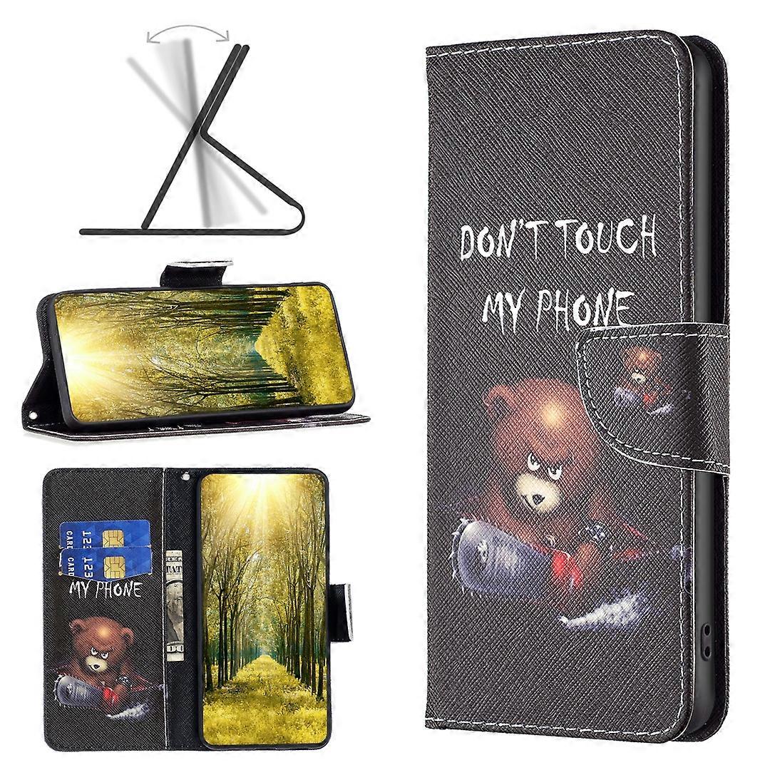 For Xiaomi 12 Lite Colored Drawing Pattern Leather Phone Case