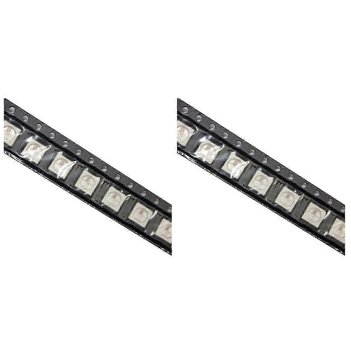 1000Pcs WS2812B (4Pins) LED Chip 5050 RGB SMD White Version WS2812 Individually Addressable Digital