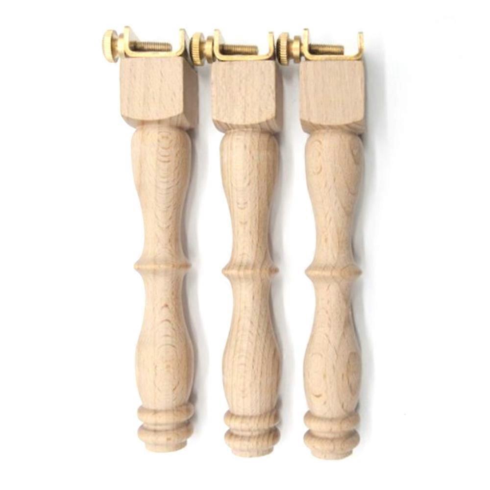 Adjustable Portable Wooden Embroidery Hoop Stand Frame Rack(3Pcs)